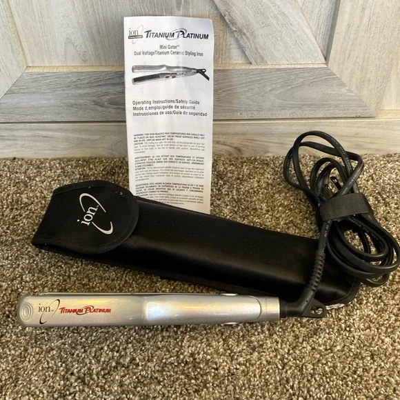Titanium Ceramic Ion Gator Styling Iron Ion Titanium Gator Flat